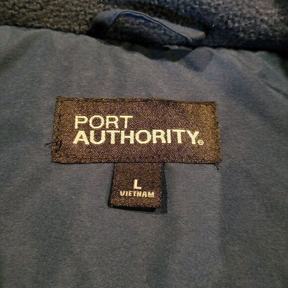 Port Authority Water Resistant Full Zip Jacket with Chewy Logo Mens Size Large - Picture 5 of 7
